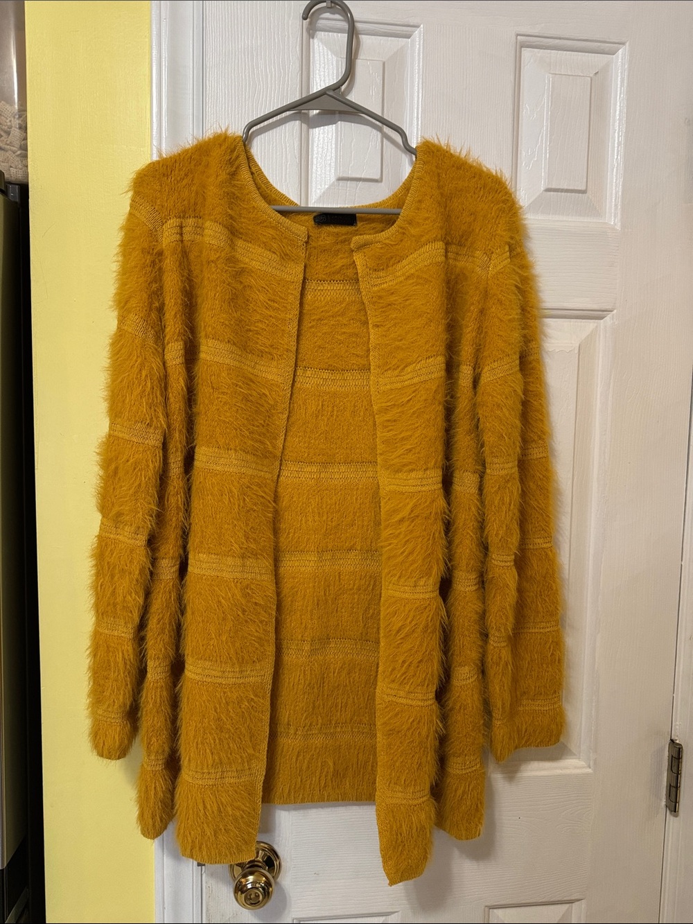 Janice Designs cardigan amber sweater